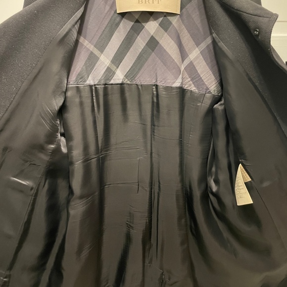 Burberry Brit Wool Blend Trench Coat - Picture 4 of 13